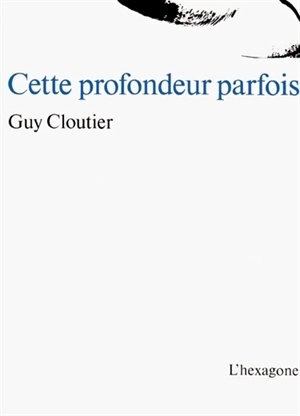 Front cover_Cette Profondeur Parfois