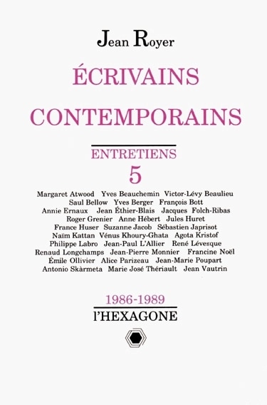 Couverture_Ecrivains Contemporains T.5