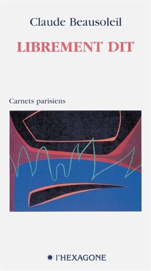 Front cover_Librement Dit