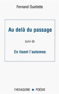 Front cover_Au Dela Du Passage