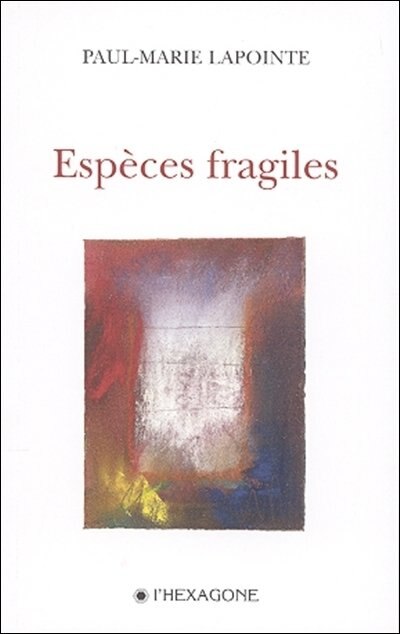 Front cover_ESPECES FRAGILES