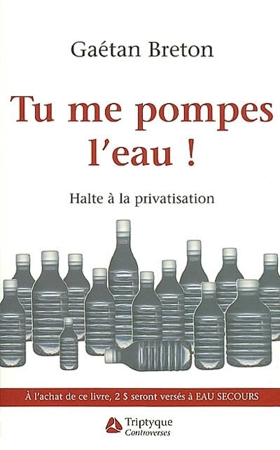 Front cover_Tu me pompes l'eau!