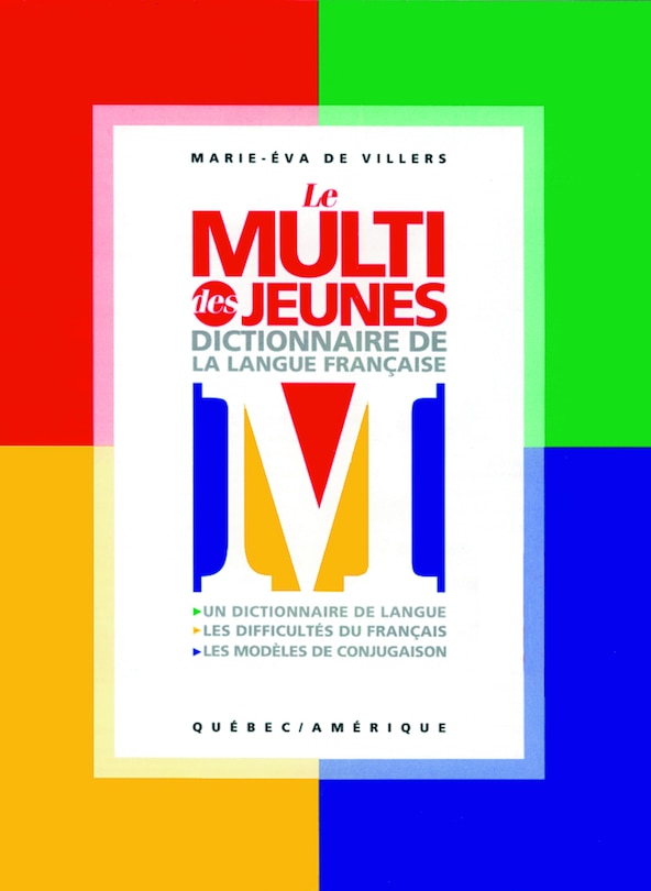 Front cover_Le Multi des jeunes : dictionnaire de la langue française