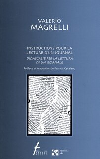 Couverture_Instructions pour la lecture d'un journal