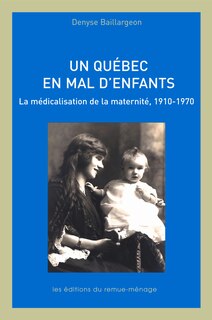 Front cover_Un Québec en mal d'enfants