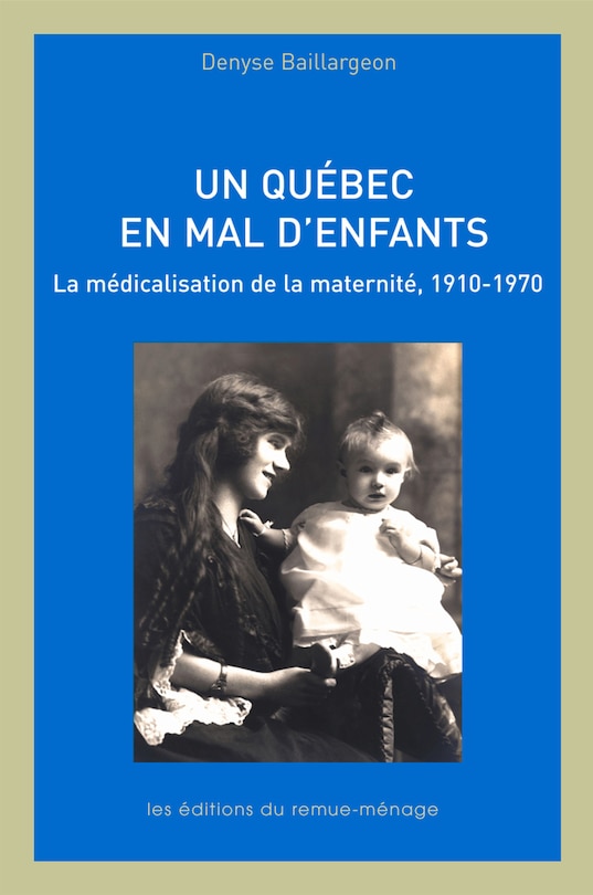 Front cover_Un Québec en mal d'enfants
