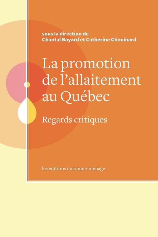 Couverture_La promotion de l'allaitement au Québec