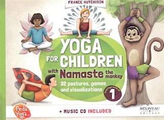 Couverture_Yoga for children with Namaste the monkey
