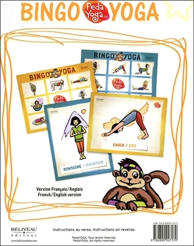 Couverture_Bingo Yoga pour les enfants : jeux et postures