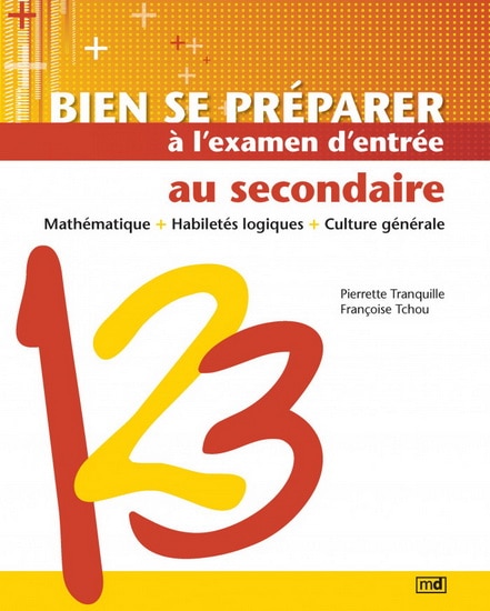 Couverture_Bien se préparer à l'examen d'entrée au secondaire