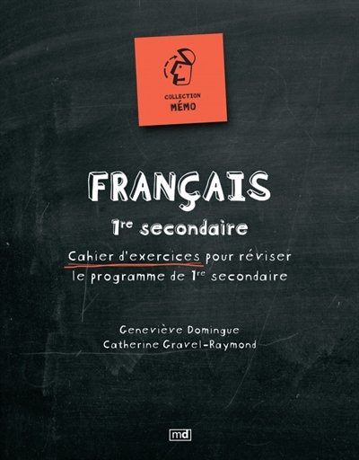 Couverture_Fran&ccedil;ais : 1re secondaire