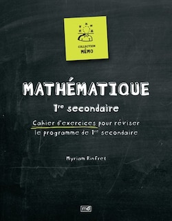 Mathématique: 1re secondaire