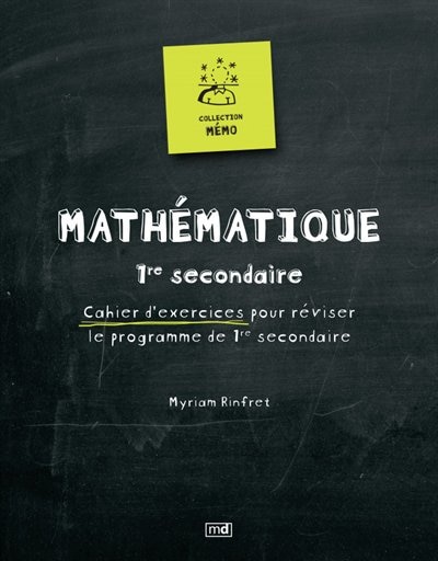 Mathématique: 1re secondaire