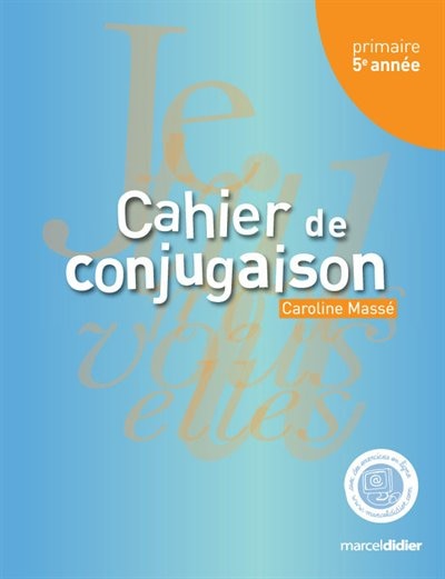 Couverture_Cahier de conjugaison, 5e année