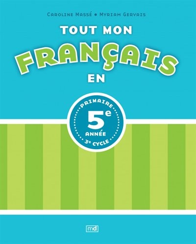 Front cover_Tout mon français en 5e année