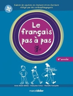 Front cover_Le français pas à pas, 4e année
