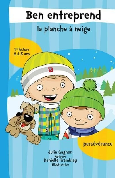 Front cover_Ben entreprend la planche à neige