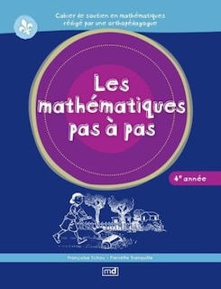 Couverture_Les mathématiques pas à pas, 4e année