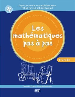 Front cover_Les mathématiques pas à pas, 5e année