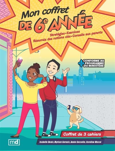 Front cover_Mon coffret de 6e année