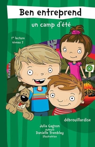 Front cover_Ben entreprend un camp d'été