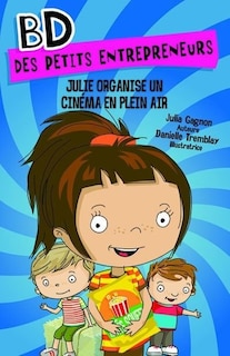 Julie organise un cinéma en plein air