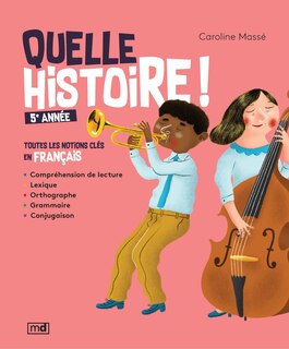 Front cover_Quelle histoire ! 5e année