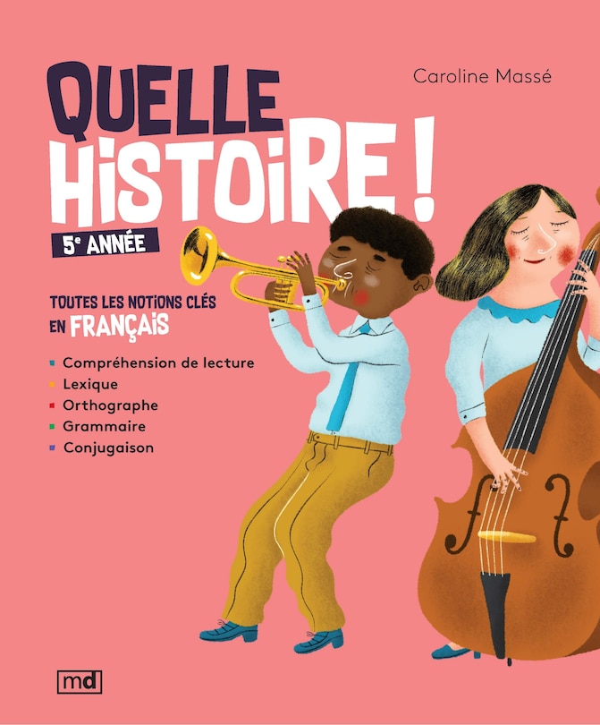 Front cover_Quelle histoire ! 5e année
