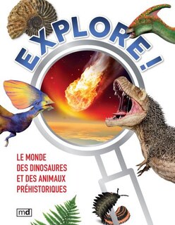 Couverture_Le monde des dinosaures et des animaux préhistoriques
