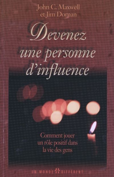 Front cover_Devenez une personne d'influence