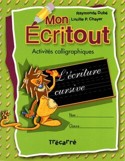 Front cover_Mon écritout, activités calligraphiques