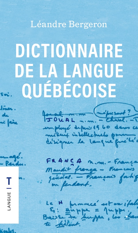 Couverture_Dictionnaire de la langue québécoise