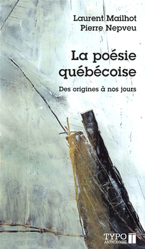 Couverture_POESIE QUEBECOISE -LA [TYPO] -NE