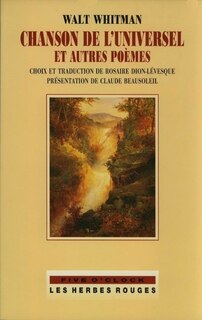 Chanson de l'universel et autres poèmes