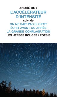 Front cover_Accélér. intensité-On ne sait pas...