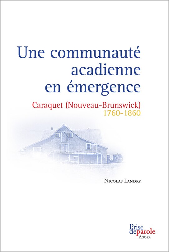 Couverture_Une Communauté Acadienne En Émergence