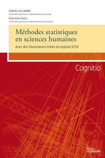 Méthodes statist. sciences humaines: Avec des illustrations tirées du logiciel SPSS