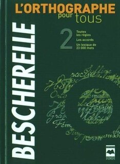 Couverture_L' orthographe pour tous