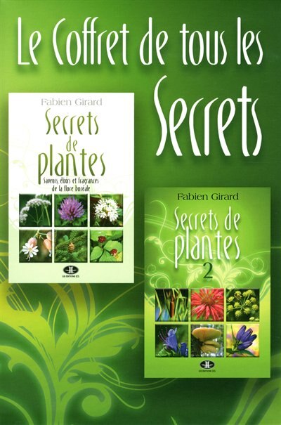 Secrets de plantes coffret 2 vols