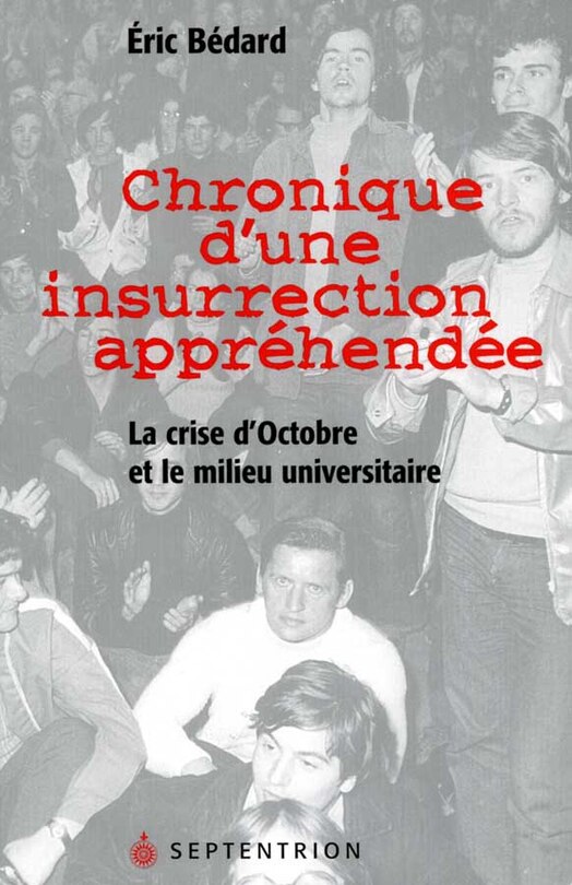 Front cover_Chronique d'une insurrection appréhendée