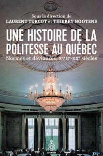 Couverture_Une histoire de la politesse au Québec