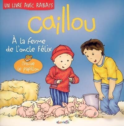 Front cover_CAILLOU -A LA FERME DE L'ONCLE FELIX