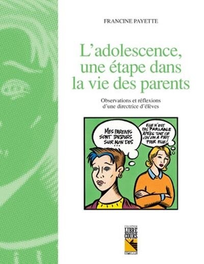 Front cover_L' adolescence, une étape dans la vie des parents