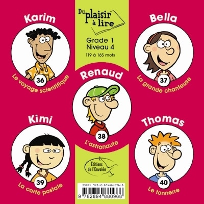 Front cover_Du plaisir à lire - Série A. Grade 1, niveau 4