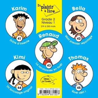 Front cover_Du plaisir à lire - Série A. Grade 2, niveau 1