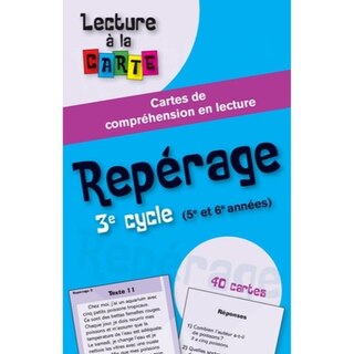 Couverture_Repérage, 3e cycle (5e et 6e années)