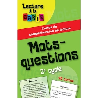 Front cover_Mots-questions, 2e cycle