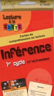 Inférence, 1er cycle: cartes de compréhension en lecture