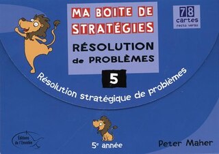 Front cover_Résolution stratégique de problèmes, 5e année