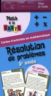 Front cover_Résolution de problèmes, 5e année